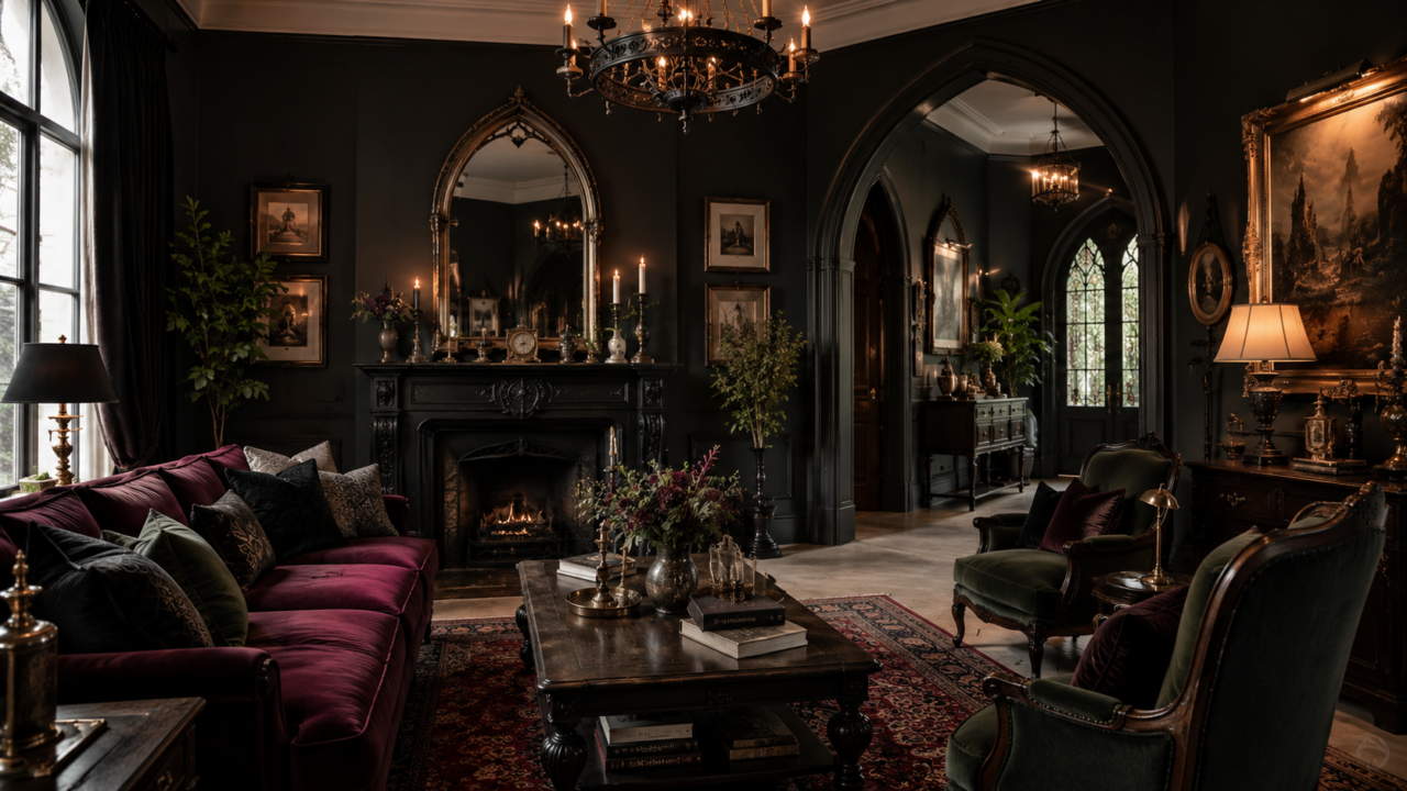 Gothic Home Decor 10 Dark & Elegant Decorating Ideas