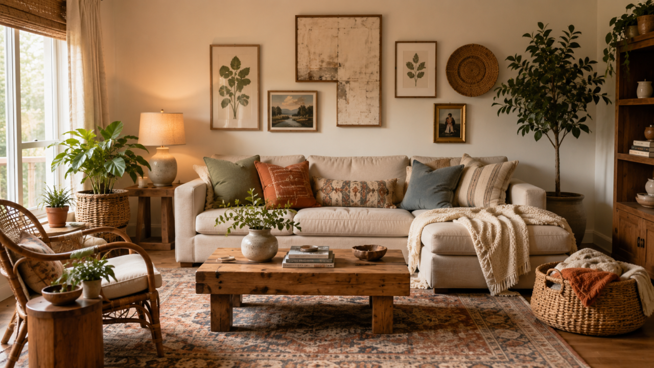 Boho Living Room Decor 25 Warm & Eclectic Ideas