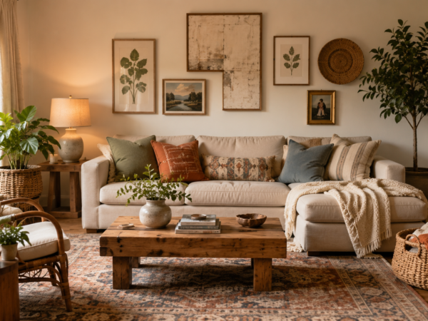 Boho Living Room Decor 25 Warm & Eclectic Ideas
