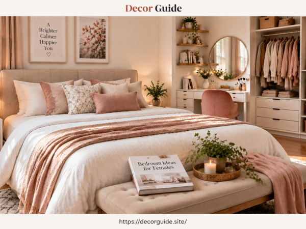 Bedroom Ideas for Females Stylish & Practical Tips