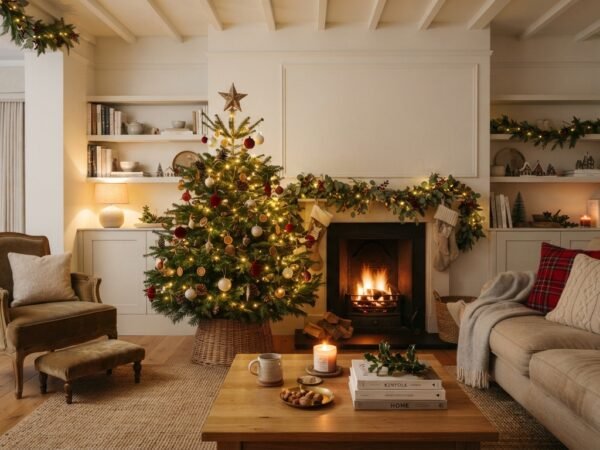 Decorating Ideas Living Room for Christmas 25 Cozy Ideas