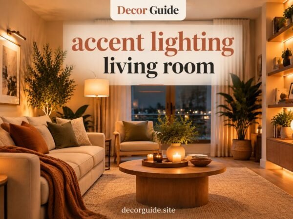 Accent Lighting Living Room 15 Ideas for a Warm Layered Space