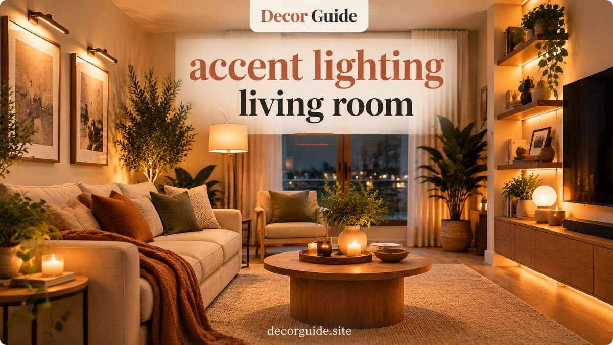 Accent Lighting Living Room 15 Ideas for a Warm Layered Space