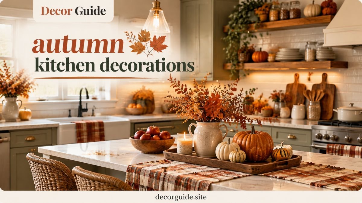 Autumn Kitchen Decorations 25 Cozy Ideas for Fall
