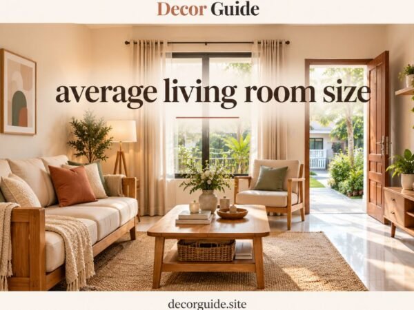 Average Living Room Size Dimensions & Tips