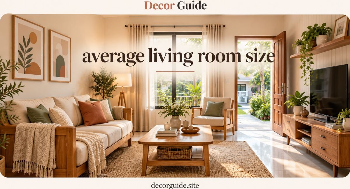 Average Living Room Size Dimensions & Tips