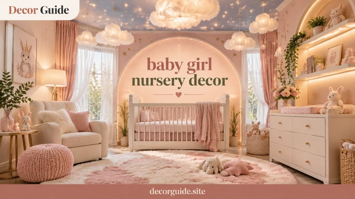 Baby Girl Nursery Decor Ideas for a Beautiful Cozy Room