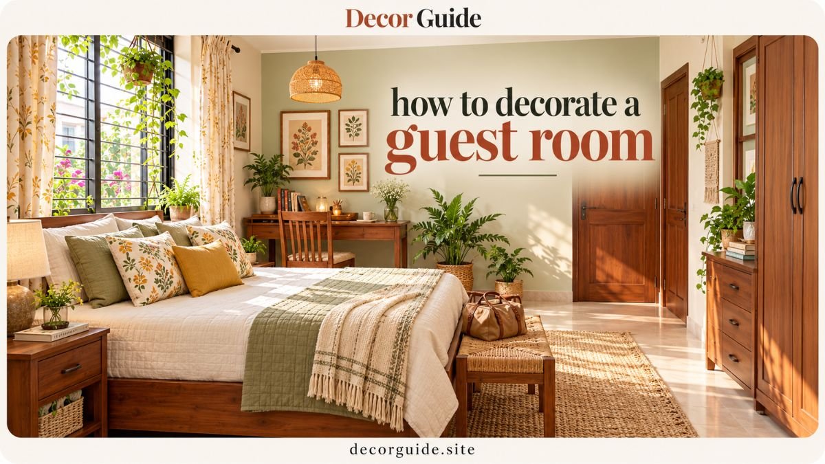 How to Decorate a Guest Room 15 Practical Ideas