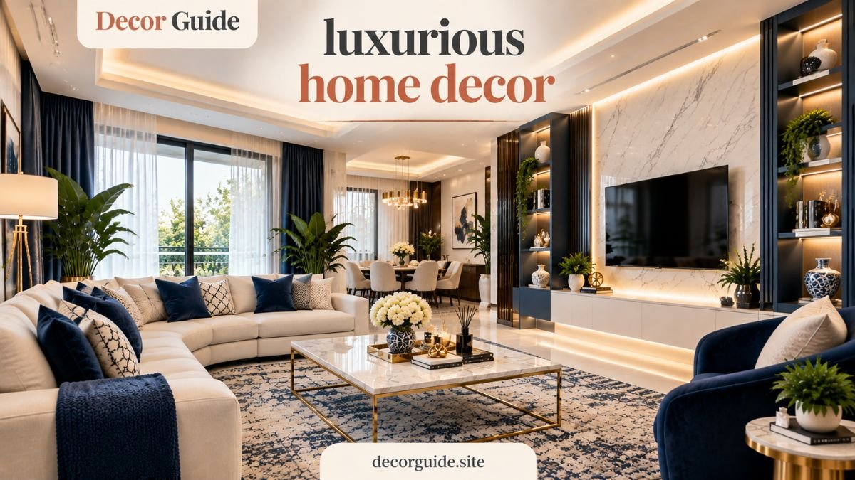 Luxurious Home Decor Ideas for an Elegant Home
