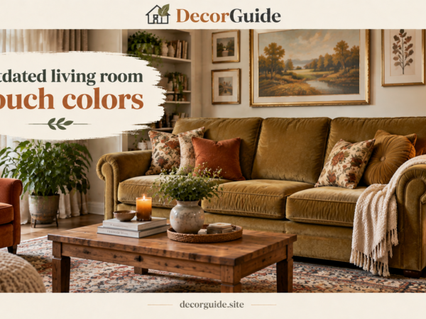 Outdated Living Room Couch Colors 7 Colors to Avoid in 2026