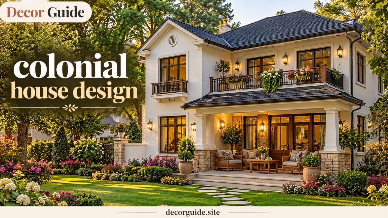 Colonial House Design Ideas for a Timeless Home