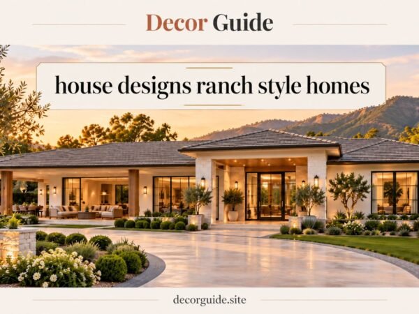 House Designs Ranch Style Homesr for Modern Living